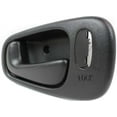 thumbnail image 2 of Interior Door Handle Compatible with 1998-2002 Toyota Corolla Front or Rear, Driver Side For Models With Power Door Locks Black Fits Models with Power Door Locks, 2 of 3