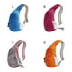 thumbnail image 3 of Guardurnaity Bolso de hombro con múltiples bolsillos para hombre y mujer, bolso cruzado de almacenamiento para senderismo, bolso de teléfono de riñoneras Rojo, 3 of 6