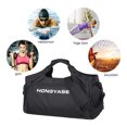 thumbnail image 5 of Bolsa De Ejercicios Oxford Fitness Bag Mochila deportiva de mano para fútbol al aire libre (negro), 5 of 5