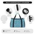 thumbnail image 4 of Disketp Beautiful Floral Bolsa de Viaje Tipo Duffle, Bolso de Mano para Fin de Semana para Mujer, Bolsa de Gimnasio Ligera para Hombre, Esencial para Viajes, 4 of 7