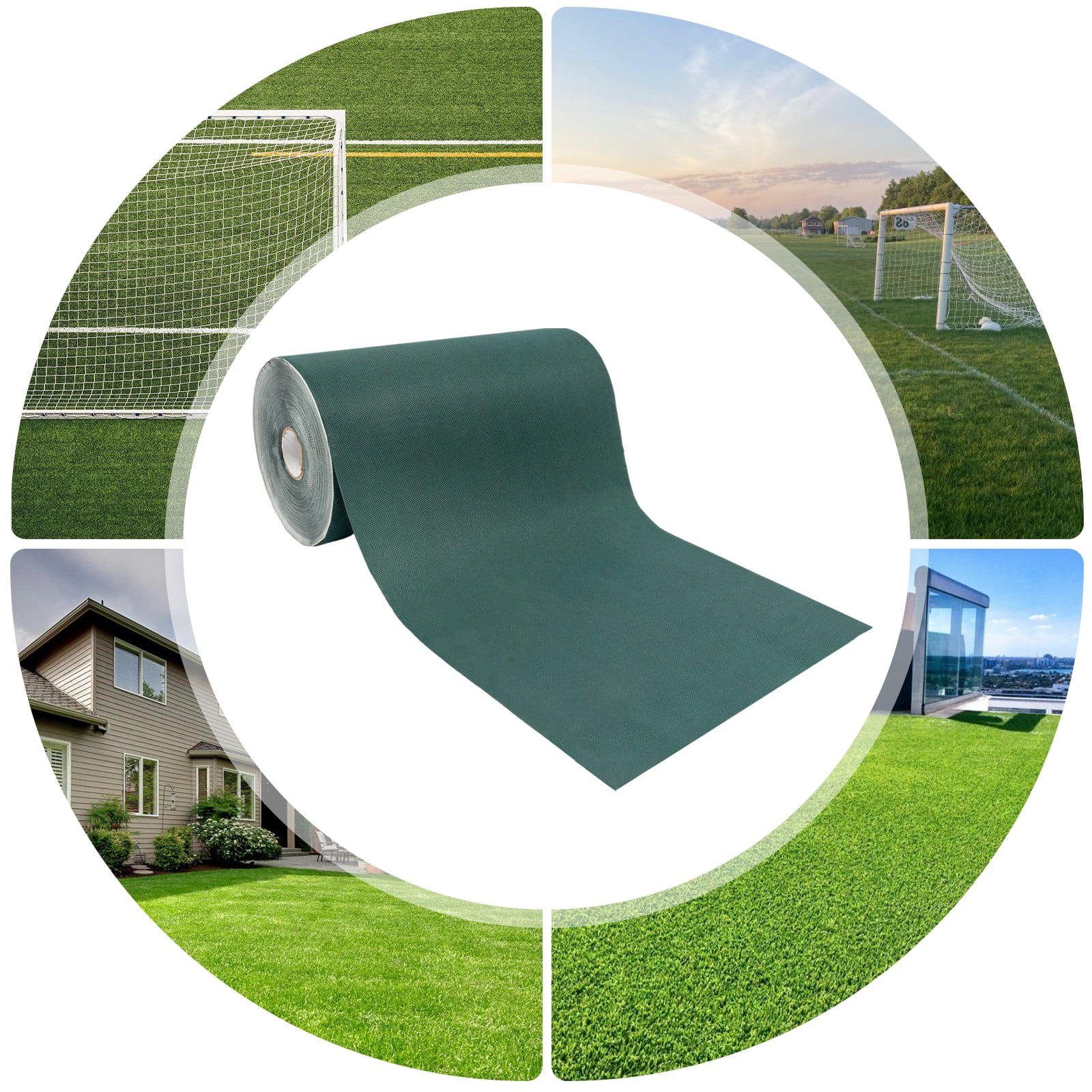 Artificial Grass Tape, Carpet Seam Tape for Lawn, Artificial Turf Tape for Seaming Sections of Synthetic Turf (98ft*12in)