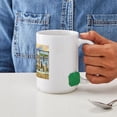thumbnail image 6 of CafePress - Iowa Postcard Large Mug - 15 oz Ceramic Large White Novelty Mug, 6 of 6