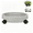 Gray, variant on Gamexcel Plant Caddy with Wheels, 13-Inch Round Plastic, 150 lb Capacity, 360-Degree Lockable Casters, Indoor and Outdoor Use, Dak Gray