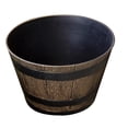 thumbnail image 5 of Uonlytech Garden Flower Pots Dark Brown Resin Bonsai Planter for Small Plants 1Set, 5 of 7