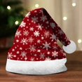 thumbnail image 2 of Christmas Hat Santa Hat Kids Unisex Classic Santa Claus Hat Kids Winter Hat Holiday Hat, 2 of 4