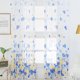 thumbnail image 5 of Cortinas de gasa transparentes con estampado de corazón de amor, cortina para sombrear el sol, paneles de ventana de balcón para sala de estar 2 piezas Speravity ZHF0413, 5 of 6