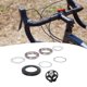 thumbnail image 1 of Juego De Cuencos Para Horquilla Delantera De Bicicleta, Rodamientos Dobles Inoxidables, Juego De Cuencos Para Bicicletas, aleación De Aluminio Para Tubo Recto De 41,8 Mm, 1 of 7