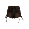 thumbnail image 5 of Madden NYC High Rise Lace-up Cheeky Short, Women's, 5 of 5