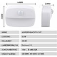 thumbnail image 2 of LED Night Lights with Motion Sensor Gritin White 4 Pack Children's Night Lamp On/Off Closet Lighting with Adhesive Orientation Lighting for Kids Bedro, 2 of 5
