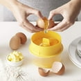 thumbnail image 2 of Egg Separator Kitchen Egg Yolk and White Separator with Collection Bowl, 2 of 6