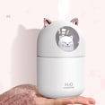 thumbnail image 3 of 300ML Air Humidifier Cute Cartoon Cat Aroma Diffuser With Night Light USB Cold Mist Maker For Home Car Air Purifier Freshener, 3 of 7