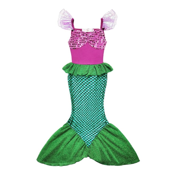 Disfraz de la película de Disney para niña, vestido de Princesa Sofía, Blancanieves, Reina de la nieve, Elsa, Bella, Rapunzel Fivean unisex