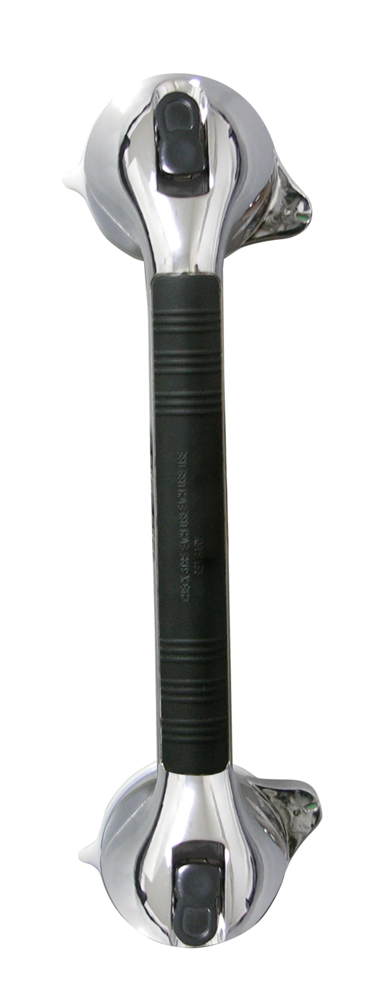 IdeaWorks 16 Chrome Shower Grab Bar Suction Safety Bars for Showers and