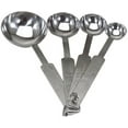 thumbnail image 2 of Truecraftware 8-Piece Ingredients Stainless Steel Measuring Cup and Measuring Spoon Set, 2 of 5
