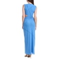 thumbnail image 2 of Misha womens  Salli Mesh Gown, m, Blue, 2 of 3