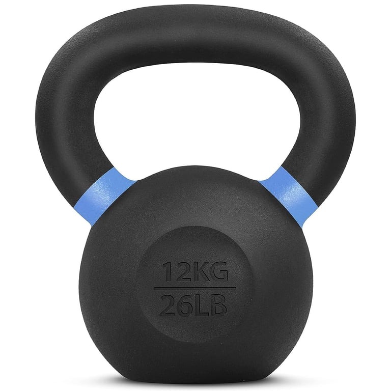 Yes4All 26 lb Cast Iron Kettlebell with Non-Slip Handle photo 1