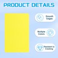 thumbnail image 3 of 20 Pack Blank Cards, Inkjet Plastic ID Card Printable Business Cards, Waterproof Double Sided Printing Glossy Yellow, 3 of 7