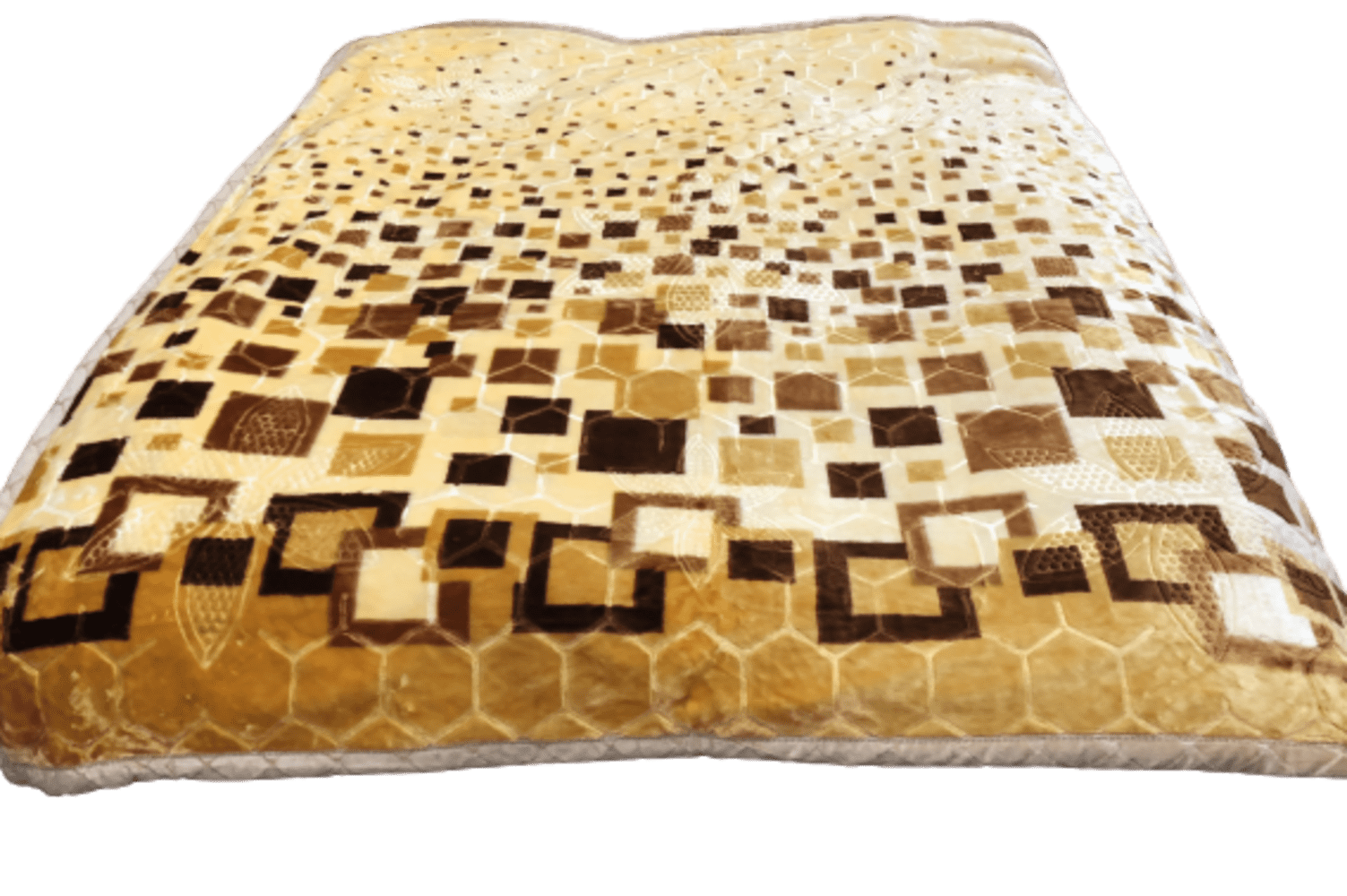 Heavy Korean Mink Fleece Blanket 2 Ply Reversible Silky Soft Plush Warm