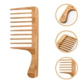 thumbnail image 3 of Miangastore Retro Style Wide Tooth Comb For Business Travel Men 2Pcs 10.2X4.0X0.3In, 3 of 8