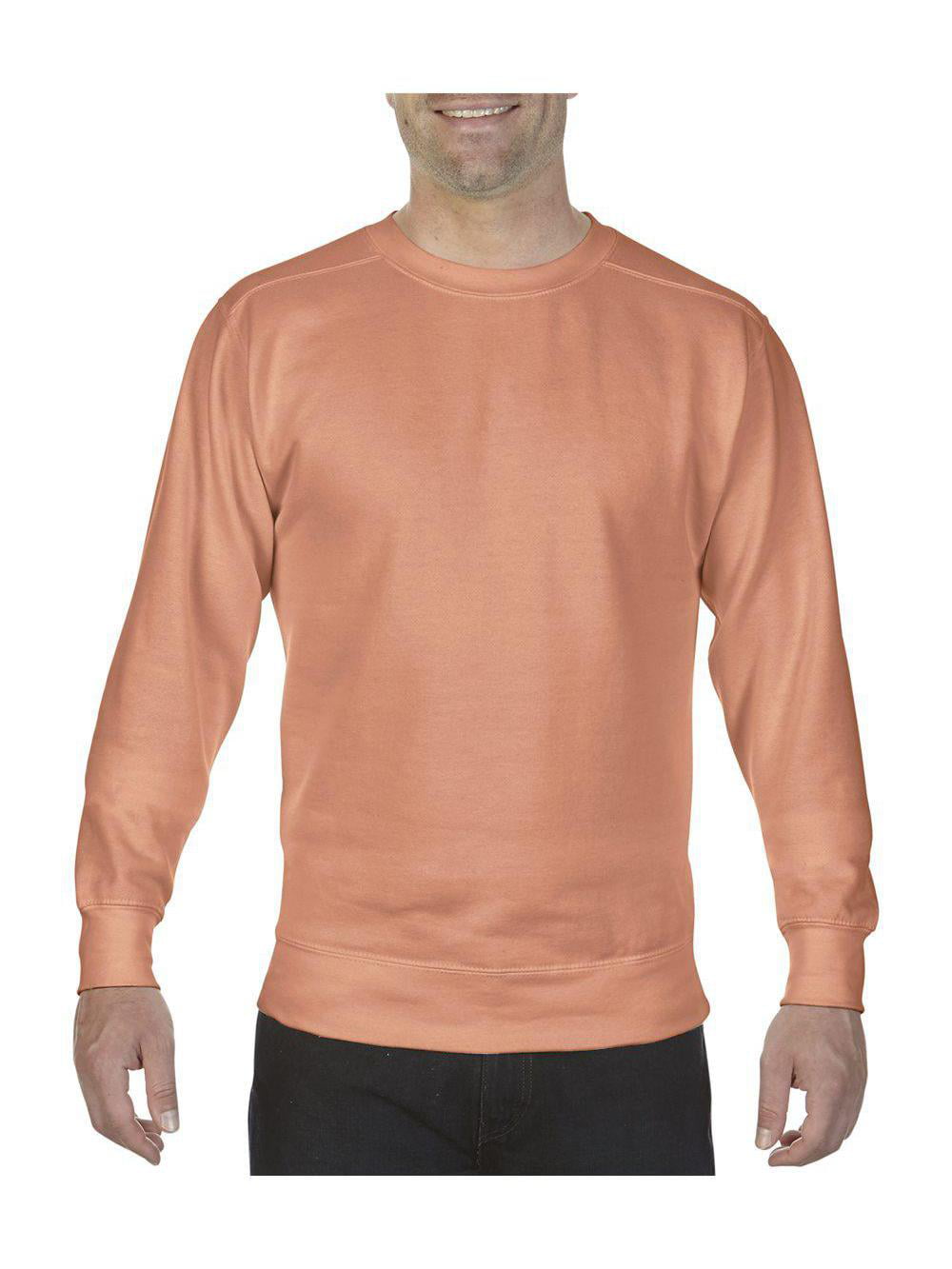 - 1566 Garment-Dyed - Colors Sweatshirt M Size: Terracotta - Comfort -