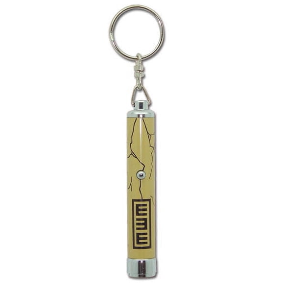 Key Chain - Naruto Shippuden - New Gaara Symbols Flashlight Licensed ge4751
