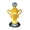 B- Multicolor, variant on Inflatable Soccer Trophy Decoration, Light Up Colorful, 1 Trophy 1 Pump 8 Ropes 12 Stakes Included, Sports Game Cheer Decoration for Backyard Garden Party Outdoor Event