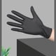 thumbnail image 2 of Guantes desechables de vinilo negro, paquete mediano de 50, sin látex, guantes de examen médico sin polvo, guantes quirúrgicos, para el hogar, limpieza y alimentos, 3 mil de grosor, 2 of 8