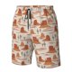 thumbnail image 4 of Balery Western Desert Nature Landscape Traje de Baño Estilo Hawaiano para Hombre, Shorts de Secado Rápido con Bolsillos-3X-Large, 4 of 6