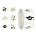 thumbnail image 2 of GUOOL 500 Pcs Autocollants de Graduation 1 Pieds' pour Emballage Cadeau de Célébration de Graduation, 2 of 8