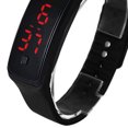 thumbnail image 3 of LED pulsera de silicona digital niños hombres mujeres deporte reloj de pulsera (negro), 3 of 6