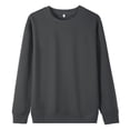 thumbnail image 5 of Boys Sweatshirt Crewneck Pullover Long Sleeve Solid Fleece Tops Fall Clothes, 5 of 5