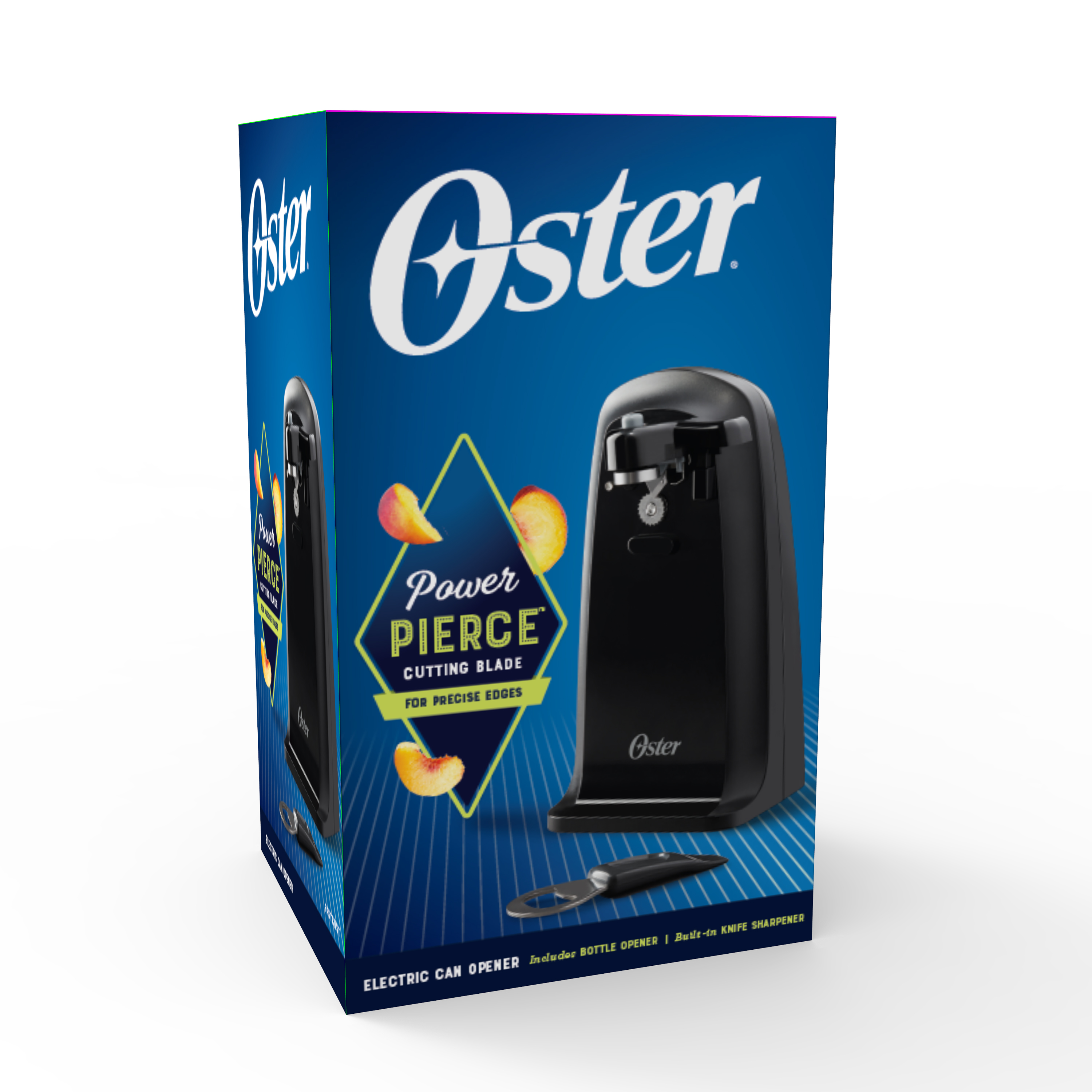 Oster Electric Can Opener with Power Pierce Cutting Blade for Precise Edges, Black - image 2 of 7