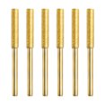 thumbnail image 3 of 6 brocas de diamante para motosierra, cabezal de taladro para metal y madera (dorado, 4 mm), 3 of 3