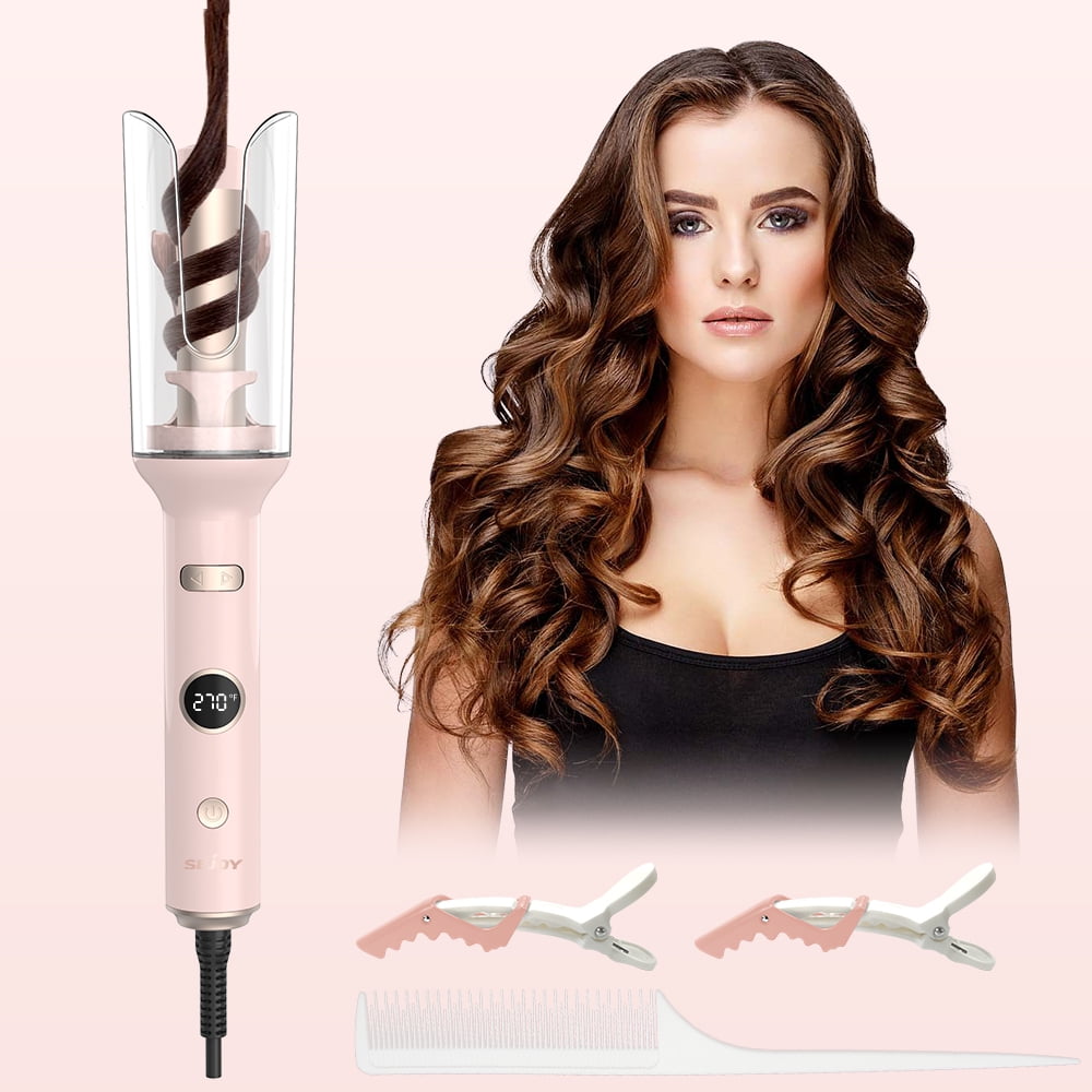 Sejoy Automatic Curling Iron, Professional AntiTangle Auto Hair Curler