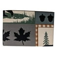 thumbnail image 3 of WOODLAND FOREST Wilderness Cabin Window Curtain Panel Pair, 84" Long, by DeLeon, 3 of 5