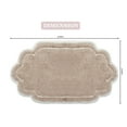 thumbnail image 6 of Home Weavers Allure Collection Bathroom Rug 100% Cotton Tufted Bathroom Rug, Soft & Absorbent Bath Rugs, Non-Slip Bath Rug, Machine Wash Dry Bath Mats - 24"x40" Bath Rug, Linen, 6 of 9