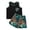 Black, variant on Fesfesfes Toddler Kids Baby Boys Fashion Summer Sleeveless Tops+Leopard Shorts Outfits Set