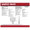thumbnail image 2 of Nuvo Lighting LED Large Flood Light 50W 5000K Bronze Finish 100V-277V Dimmable - N/A, 2 of 2