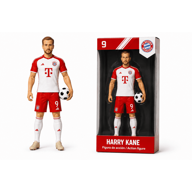 Figura de Acción Harry Kane Bayern Munich 25 cm Coleccionable Futbolista