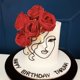 thumbnail image 1 of Abstract Creativity Mother To Be Cake Toppers Gold Rose Gold Mother's Day Cake Toppers for Pregnant Woman Party Cake DecorationsRose Gold Gao Jinjia LED, 1 of 2