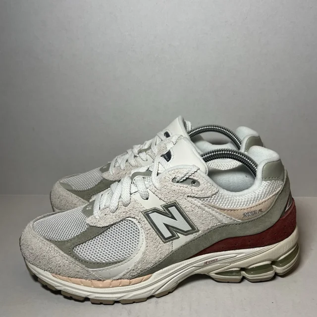 Men's New Balance 2002R “Festival Pack” Shoes - M2002RJF White Beige Red 8