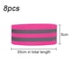 thumbnail image 2 of Muñequeras reflectantes Tobilleras (8 bandas/4 pares) | Accesorios de alta visibilidad y seguridad para correr/andar en bicicleta/caminar, 2 of 5