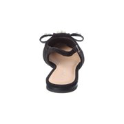 Stuart Weitzman Julietta Suede Slingback, 8, Black