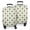 Green Highland Cow, variant on White Highland Cow Flower Pattern Luggage Cover Fashion Suitcase Cover Baggage Covers Fit 25-28 Inch Luggage (Go Travel)