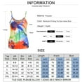 thumbnail image 4 of DYMADE Women Round Neck Workout Tank Tops Casual Sleeveless Cami, 4 of 5