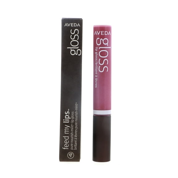 Aveda Feed My Lips Lip Gloss, Puca Berry, 0.34 oz