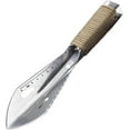 thumbnail image 1 of Gardening Trowel, Multifunctional Survival Digging Trowel, Light Weight Serrated Edge Digger with Sheath (Silver), 1 of 5