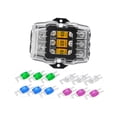 thumbnail image 1 of Bunblic Fused Distribution Block Car Audio UTV Car RV Stereo Amp Replaces with Fuses 2 In 3 Out, 1 of 8