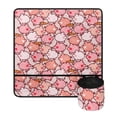 thumbnail image 2 of HELLHERO to Keep Sewing Accessories Easy to Use Sewing Machine Mat Piggy Carrots with 4 Pockets for Wife Mom Family Present Sewing Classes, 2 of 5