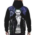 thumbnail image 2 of Joker Suicide Squad Sweatshirt For Mens Fashion Hoodies Pullover Athletic Daily Hoody Hooded Gift, 2 of 5